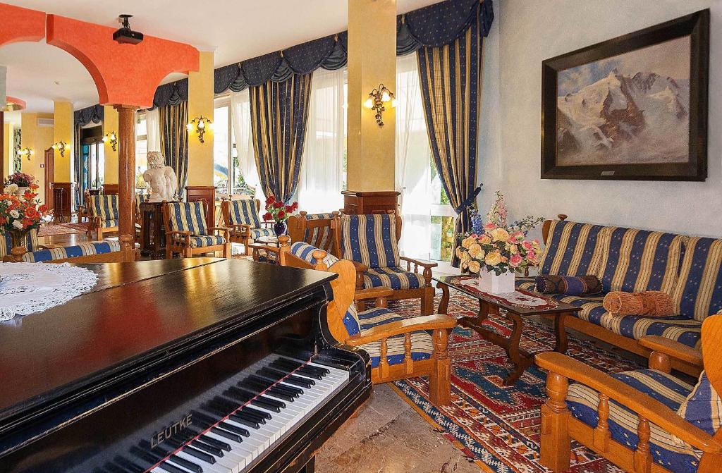 Posezení v ubytování Hotel Napoleon