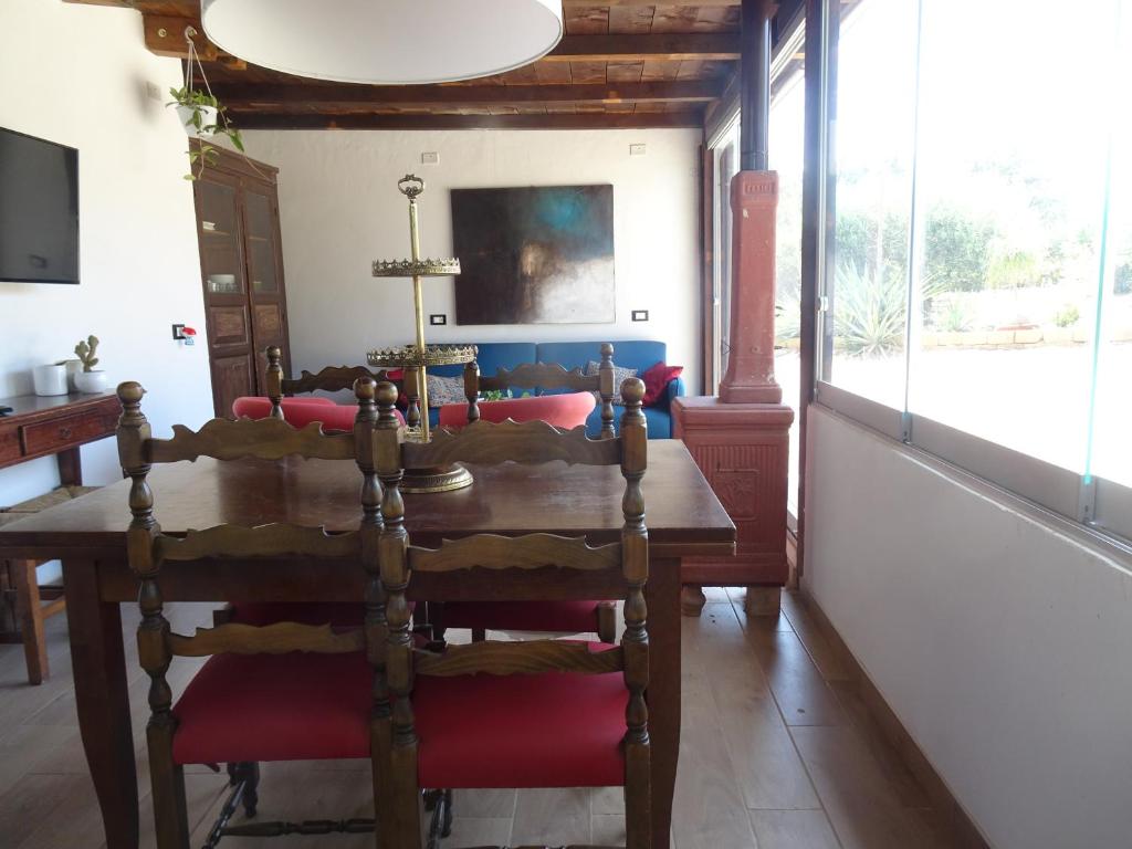 TV a/nebo společenská místnost v ubytování B&B Villa San Marco