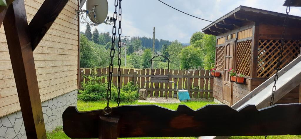 Zahrada ubytování Котедж Віадук