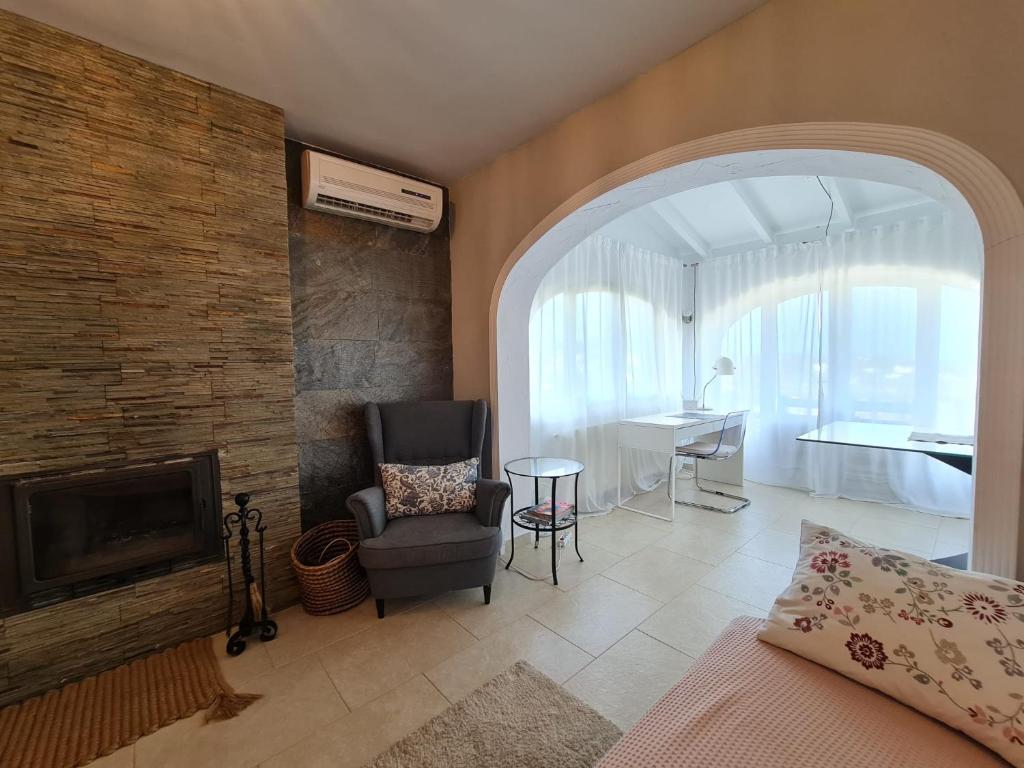 Fotografie z fotogalerie ubytování Вилла с видом на море в Benissa v destinaci Benissa