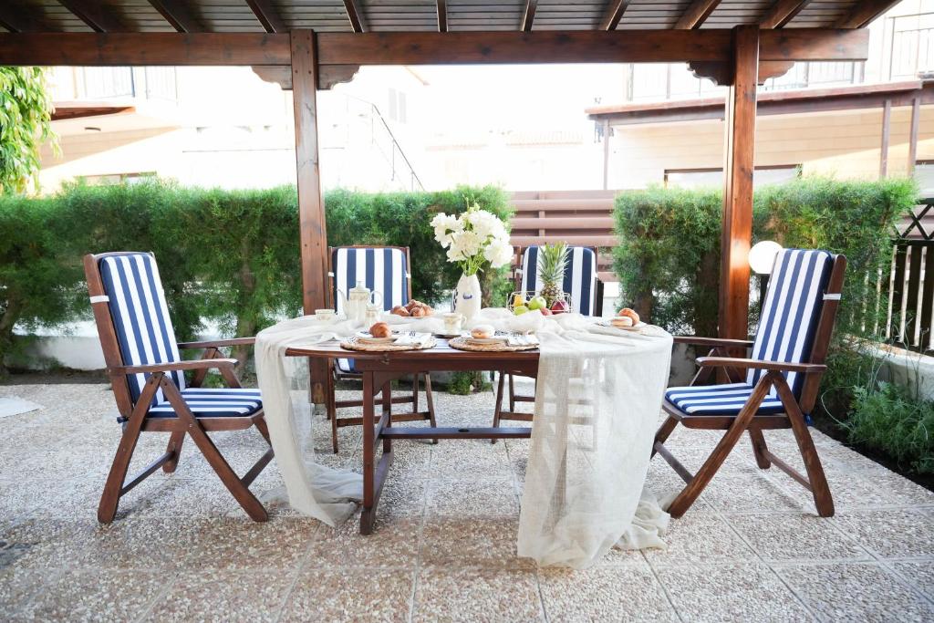 Patio nebo venkovní prostory v ubytování Ocean Blue House 17