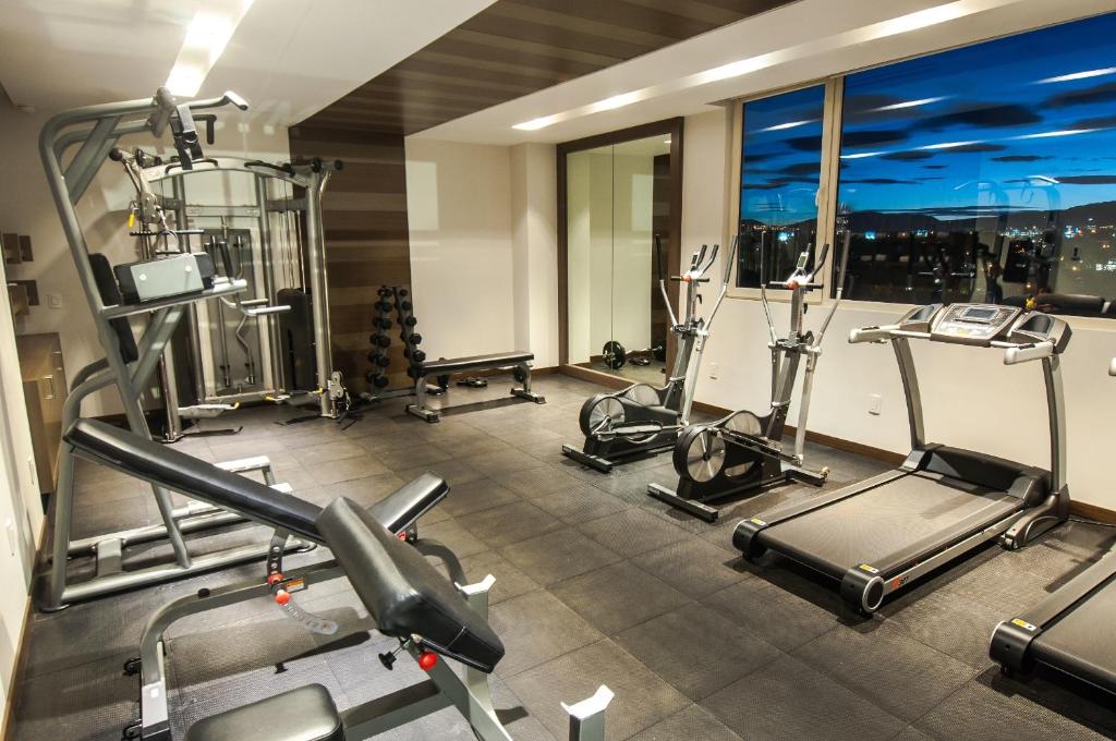 Fitness centrum a/nebo fitness zařízení v ubytování Square Small Luxury Hotel - Providencia