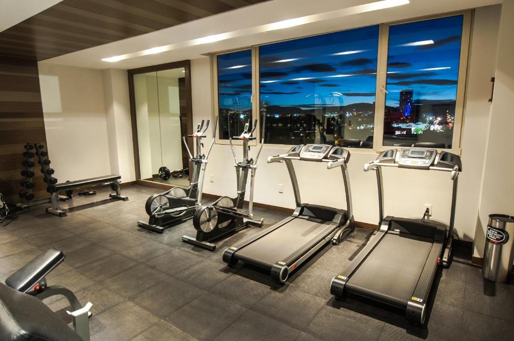Fitness centrum a/nebo fitness zařízení v ubytování Square Small Luxury Hotel - Providencia
