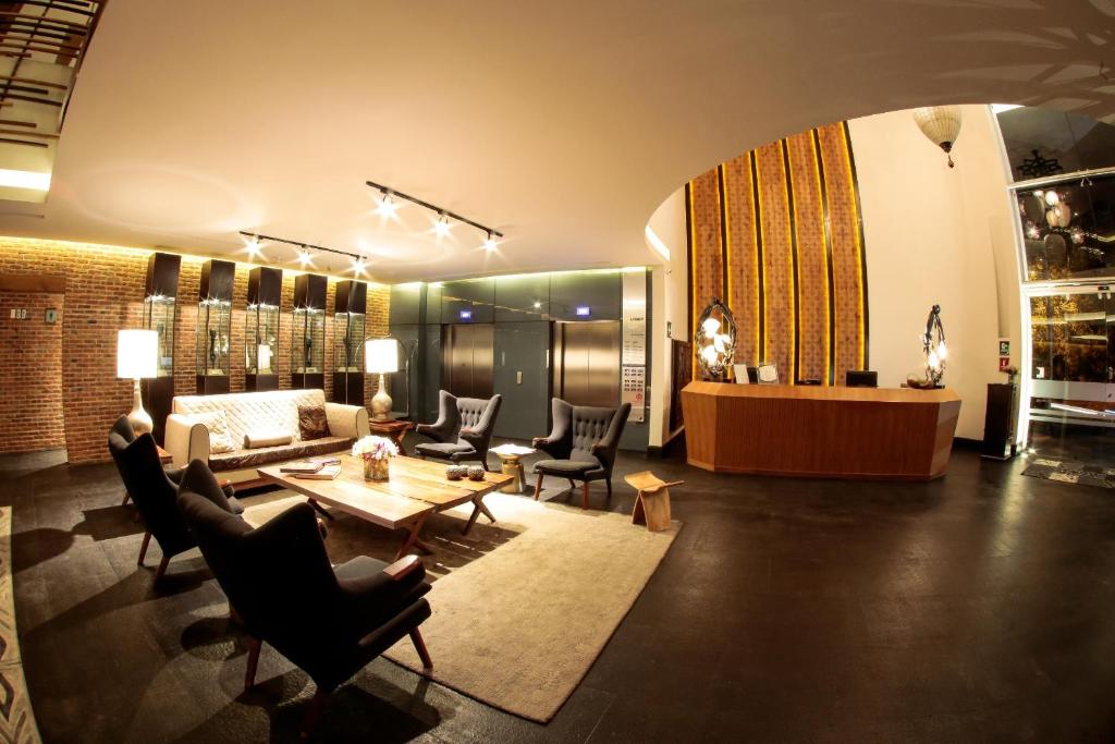 Posezení v ubytování Square Small Luxury Hotel - Providencia