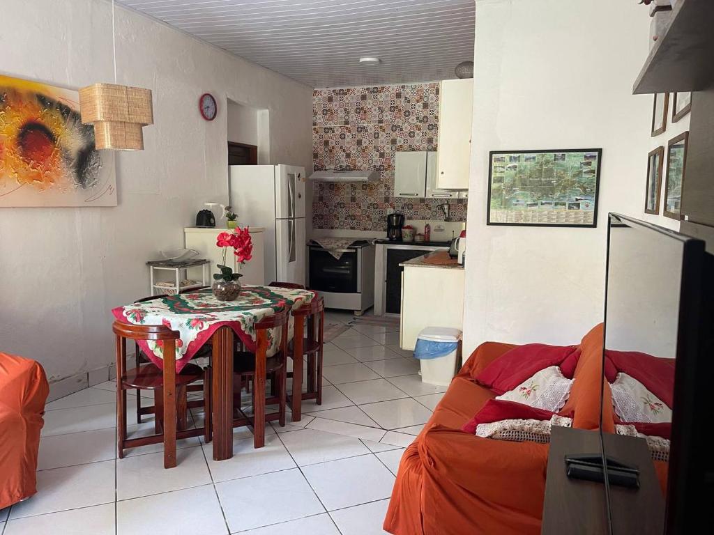 Kuchyň nebo kuchyňský kout v ubytování Casa Ilha Grande - RJ