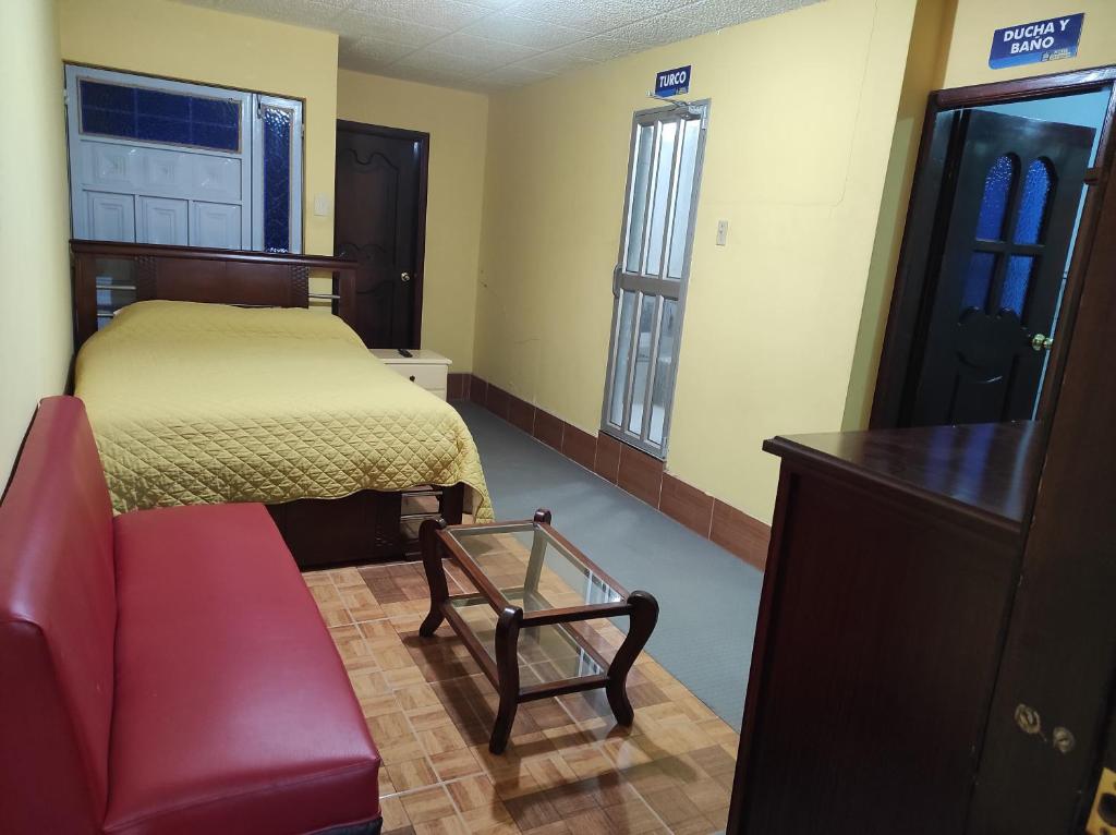 Postel nebo postele na pokoji v ubytování HOTEL CARIBEAN REAL