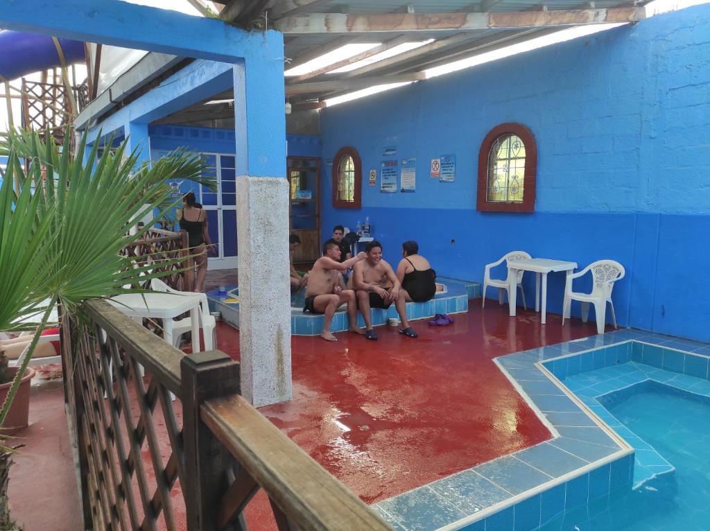 Bazén v ubytování HOTEL CARIBEAN REAL nebo v jeho okolí