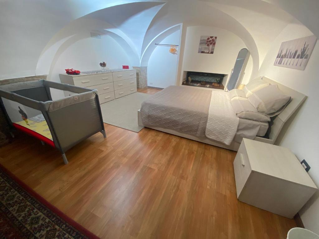 Posteľ alebo postele v izbe v ubytovaní Casa trinità