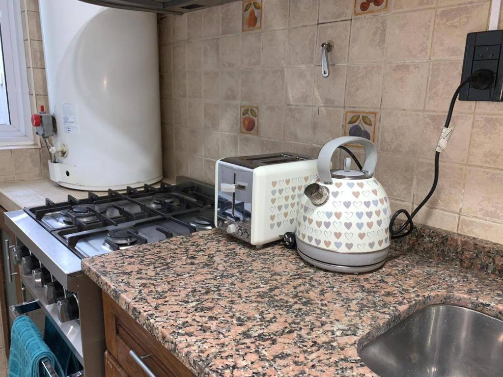 Virtuvė arba virtuvėlė apgyvendinimo įstaigoje Casona centrica alameda Mendoza