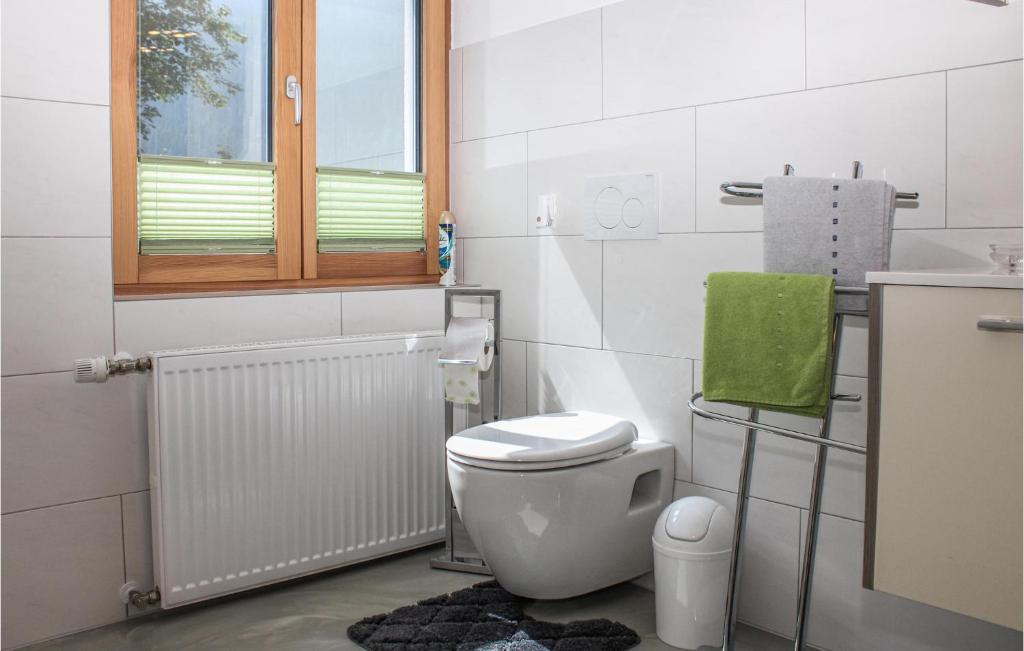 Koupelna v ubytování Ferienwohnung - Wald Am Arlb,