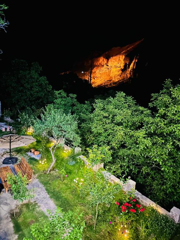 Zahrada ubytování Hotel Vardzia Terrace