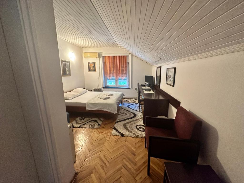 Postel nebo postele na pokoji v ubytování Vila Regina