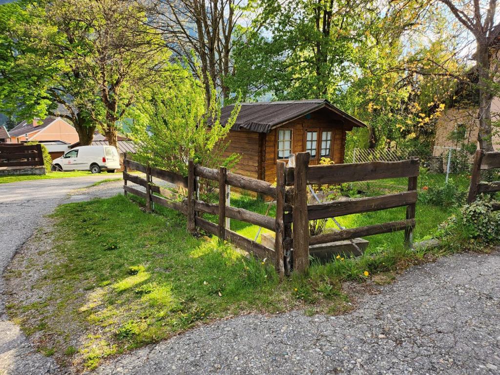 Zahrada ubytování Apartment Ad Alta Obervellach