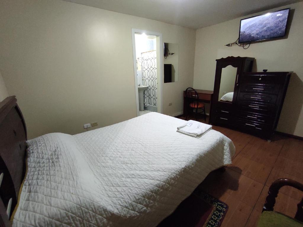 Postel nebo postele na pokoji v ubytování HOTEL CARIBEAN REAL