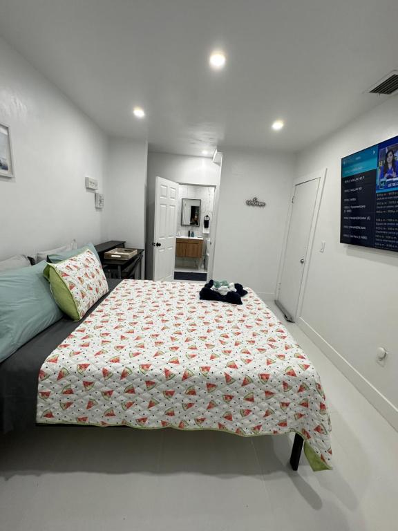 Postel nebo postele na pokoji v ubytování Casa West Miami