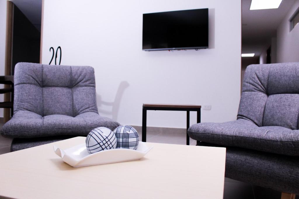 Posezení v ubytování Ayenda Hotel MM