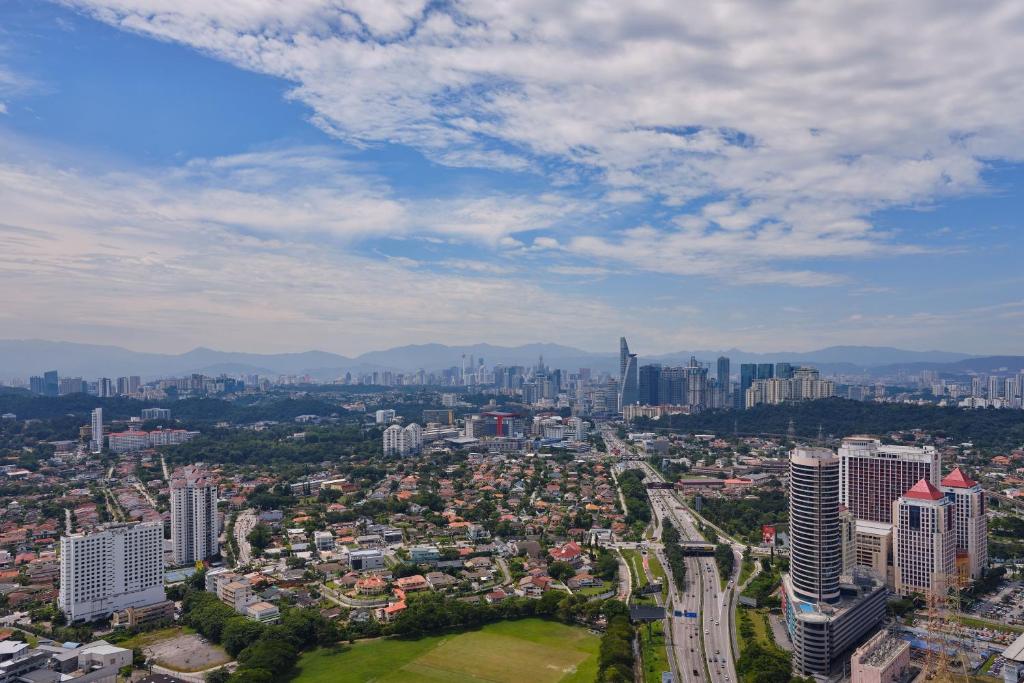 Nespecifikovaný výhled na destinaci Petaling Jaya nebo výhled na město při pohledu z hotelu