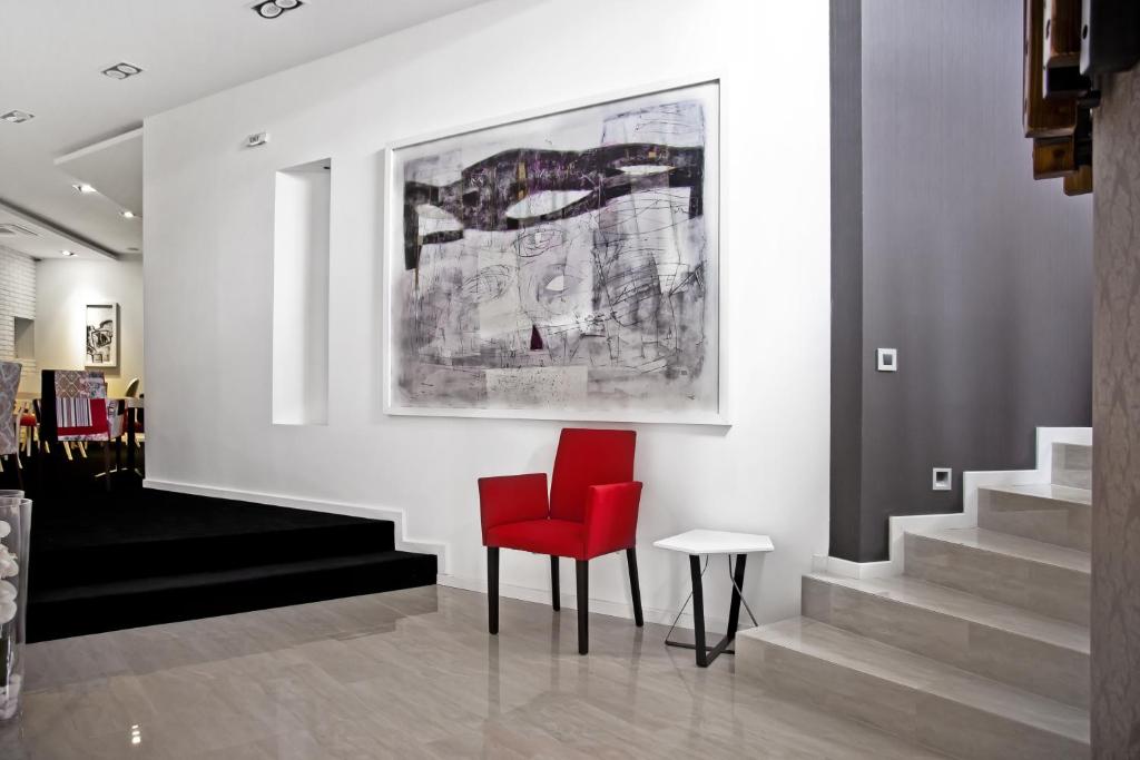Posezení v ubytování Garni Hotel Eter
