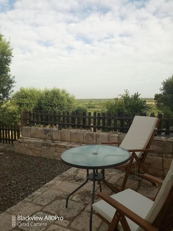 Balkón nebo terasa v ubytování B & B Monte Adamo