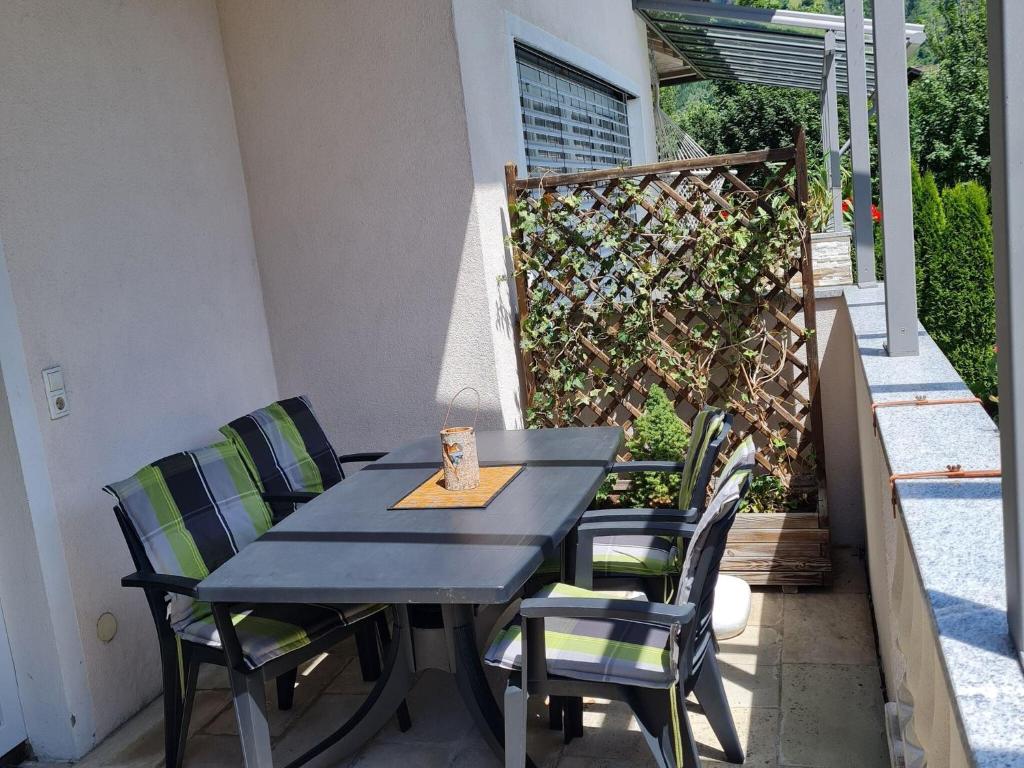 Balkón nebo terasa v ubytování Holiday flat, Aschau