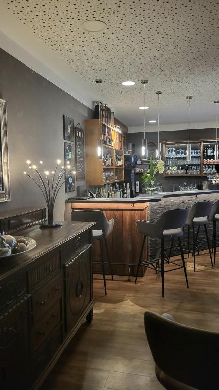 Lounge nebo bar v ubytování An der Kaburga
