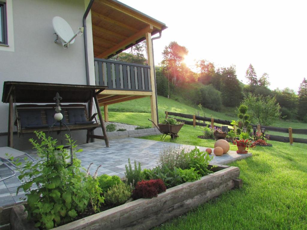 Zahrada ubytování Ferienhaus Priller