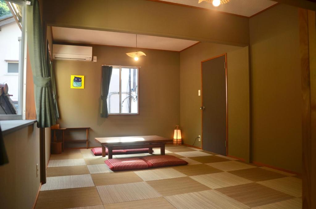 Posezení v ubytování TORUS 修善寺 Condominium 貸切宿