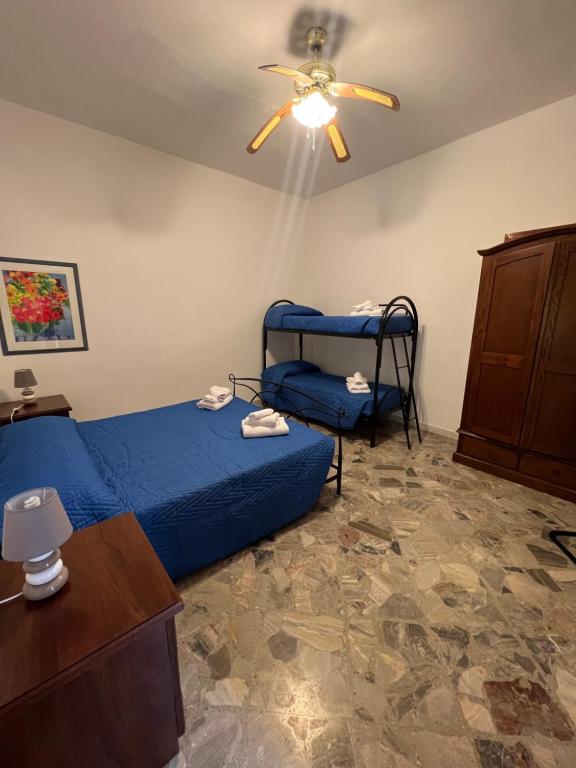A bed or beds in a room at Casa Aurora