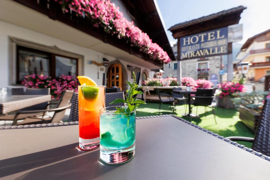 Nápoje v ubytování Hotel Miravalle