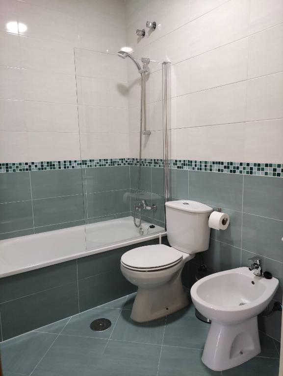 Kúpeľňa v ubytovaní Apartamentos Montedunas