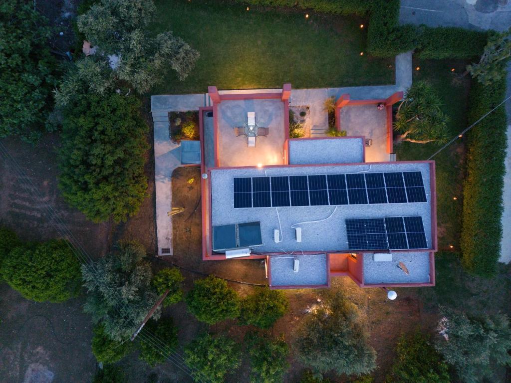 Budova, kde se vila nachází