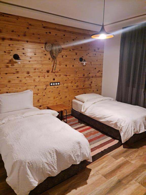 Postel nebo postele na pokoji v ubytování Maurice Bonjean