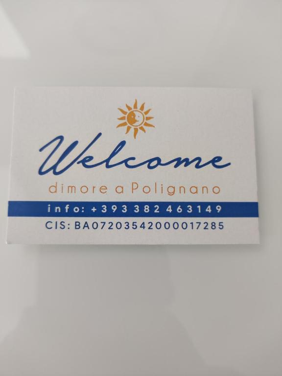 Certifikát, hodnocení, plakát nebo jiný dokument vystavený v ubytování Welcome Dimora
