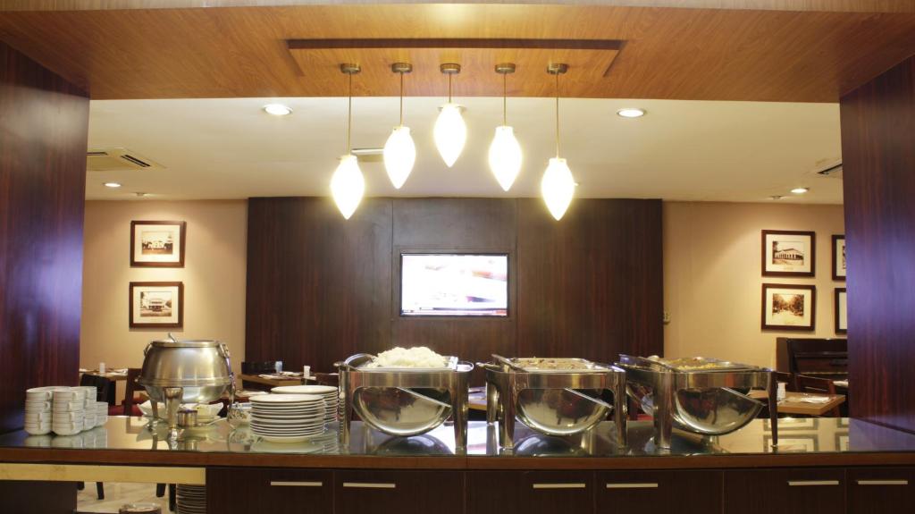 Posezení v ubytování Cipta Hotel Wahid Hasyim