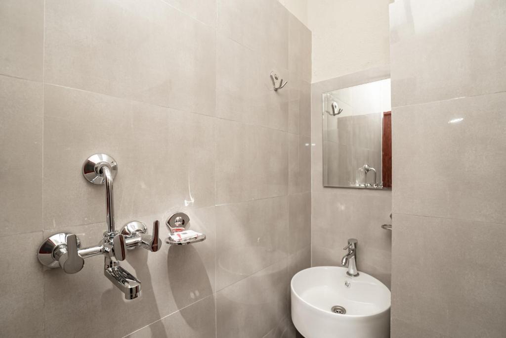Koupelna v ubytování Kwabahal Boutique Hostel