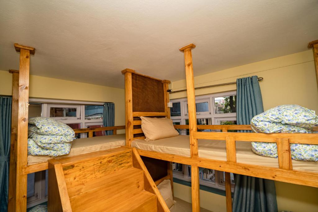 Posezení v ubytování Kwabahal Boutique Hostel