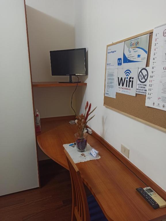 TV a/nebo společenská místnost v ubytování Stanza Maggiore