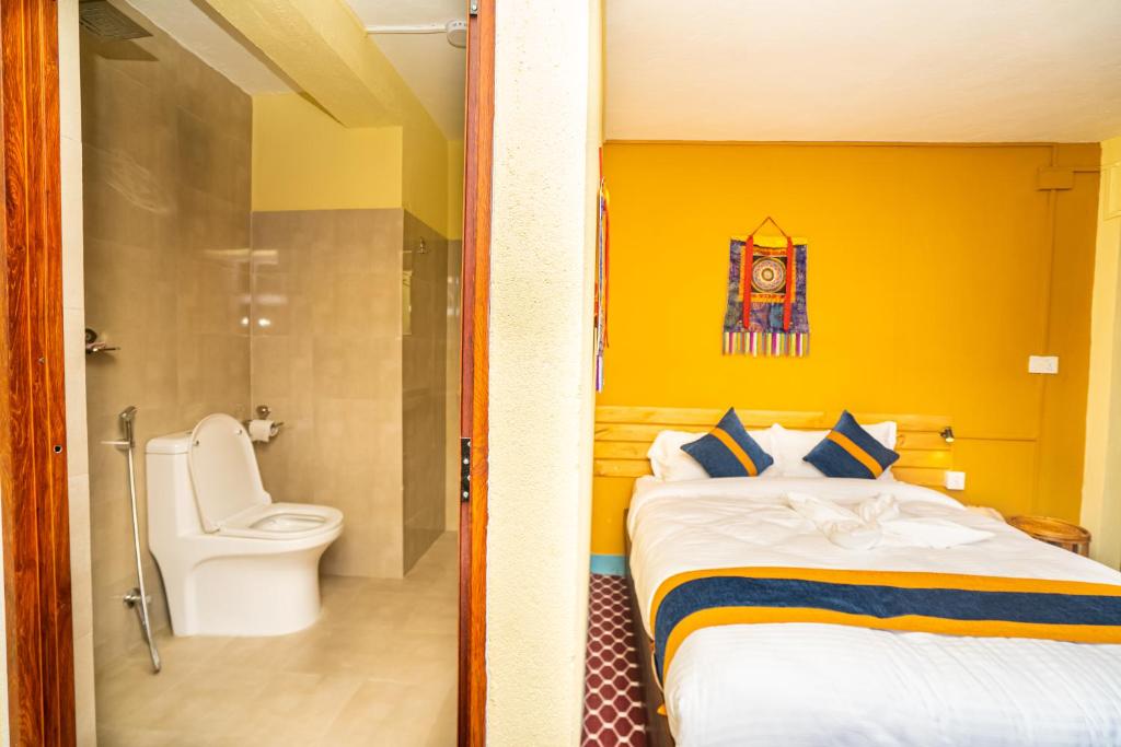 Koupelna v ubytování Kwabahal Boutique Hostel