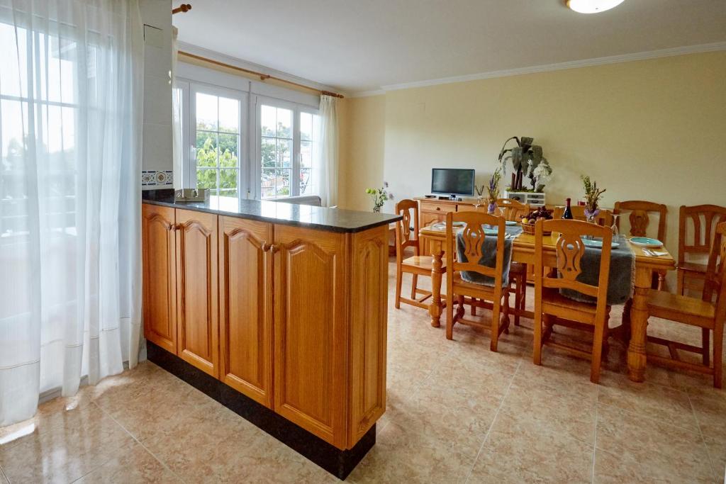 TV a/nebo společenská místnost v ubytování Apartamento Lorelay Brisa