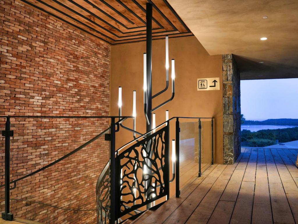 Balkón nebo terasa v ubytování Les Regalia Hôtel & Spa