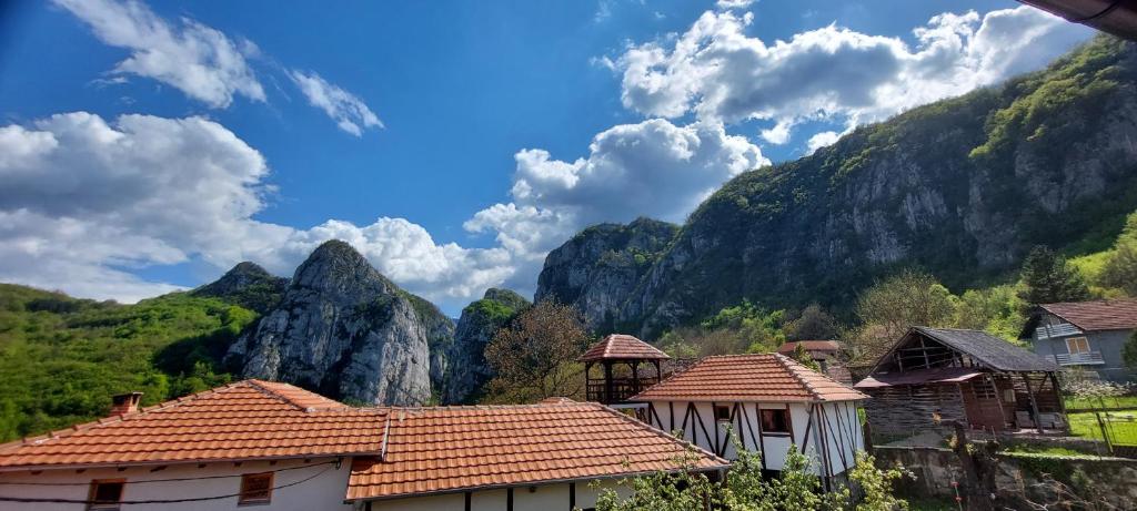 Kalnų panorama iš apartamentų arba bendras kalnų vaizdas