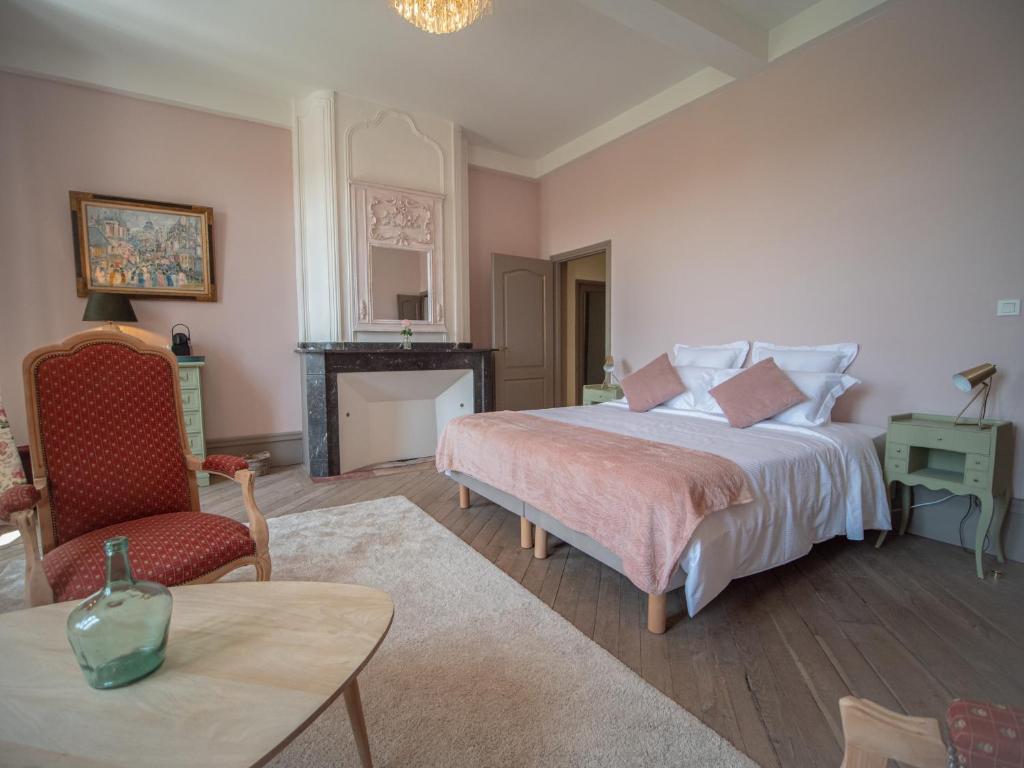 Clos des Oliviers - Chambre Double Avec Vue Sur Le Jardin