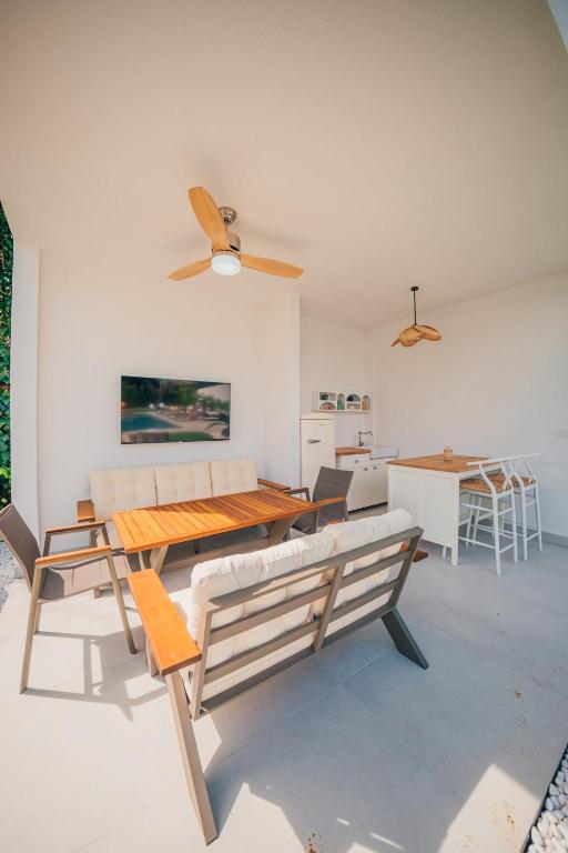 Posezení v ubytování Terra House Sapanca