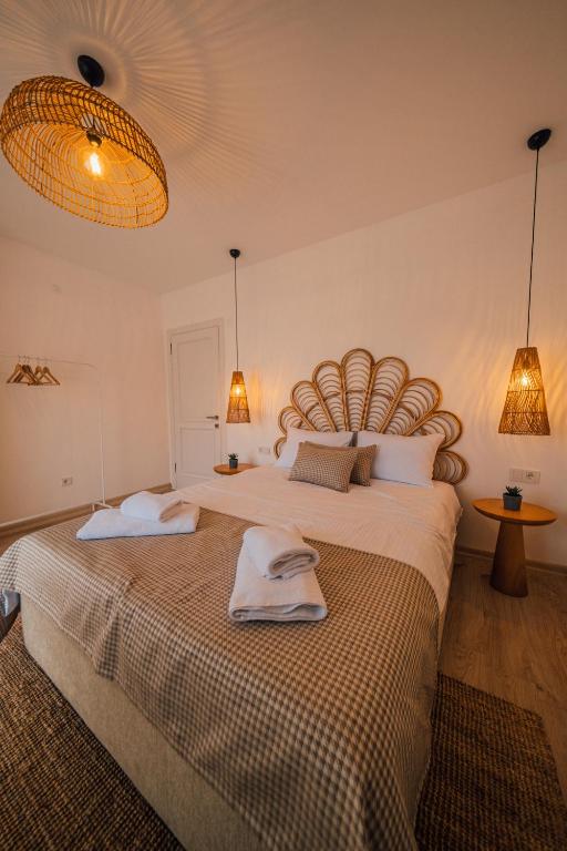 Postel nebo postele na pokoji v ubytování Terra House Sapanca