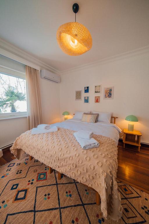 Postel nebo postele na pokoji v ubytování Terra House Sapanca