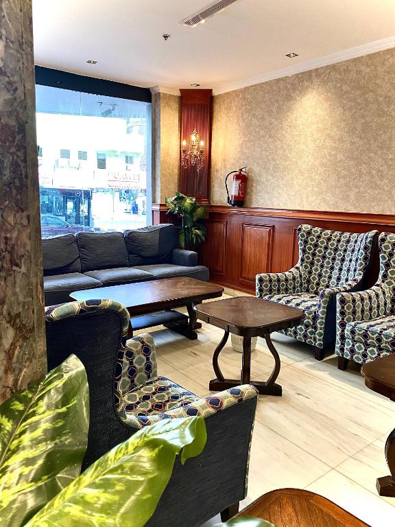 Posezení v ubytování فندق كنان العزيزية Kinan Al Azizia Hotel Makkah