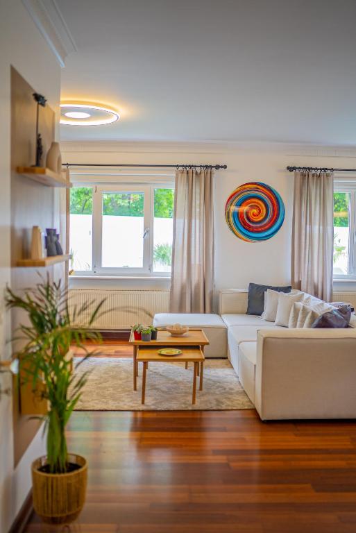 Posezení v ubytování Terra House Sapanca