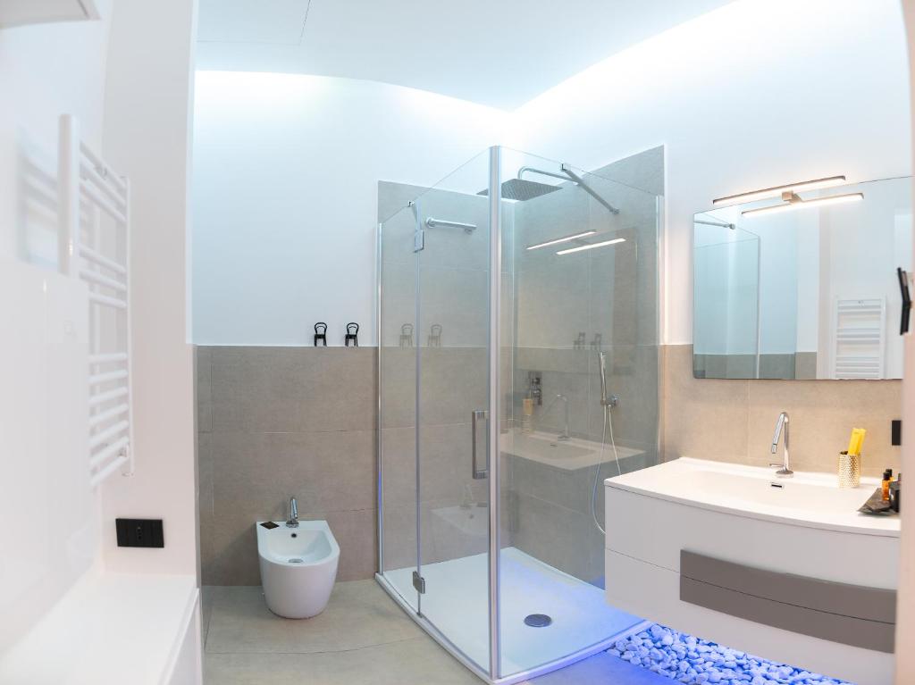 Kúpeľňa v ubytovaní Nuar suite&spa