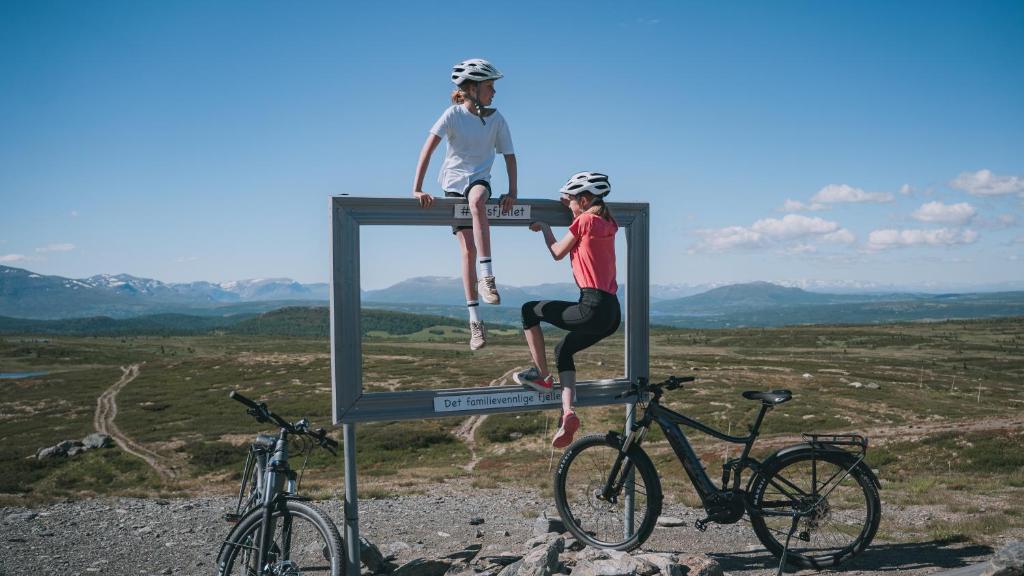 Jízda na kole v ubytování Oset Fjellhotell nebo okolí