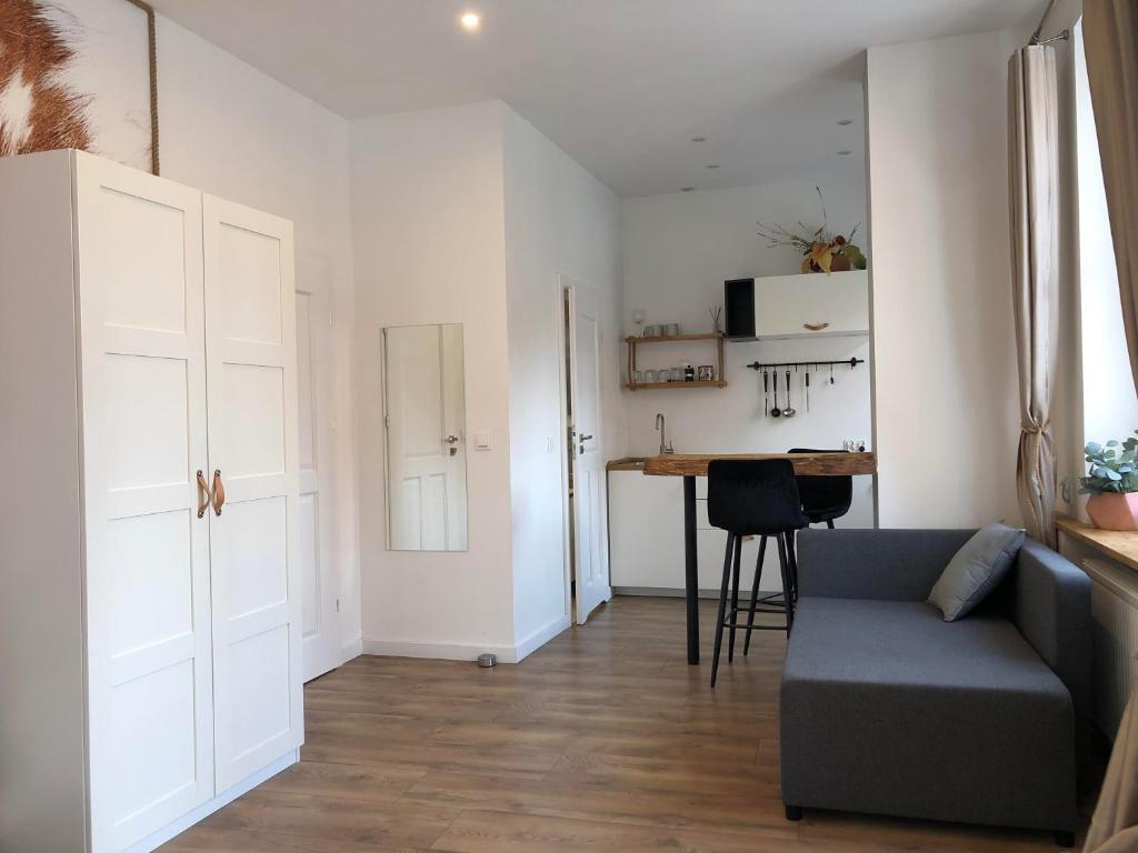 Kuchyňa alebo kuchynka v ubytovaní Apartament Szeroka Old Town